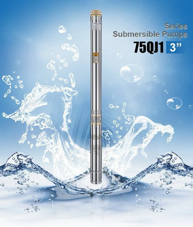 3 Zoll Tiefbrunnenpumpe 75 QJD130-0,75 2 3 Zoll Tiefbrunnenpumpe 75 QJD130-0,75 - Image 2