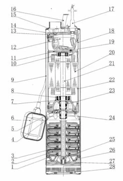 Brunnenpumpe Mastra R128 B-5F -BRUNNENPUMPEN Shop brunnenpumpe mastra r128 b 5f5