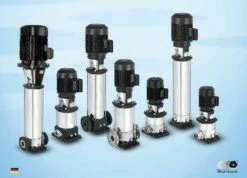 EBARA Vertikal Hochdruckkreiselpumpe EVMSG 15-6F5