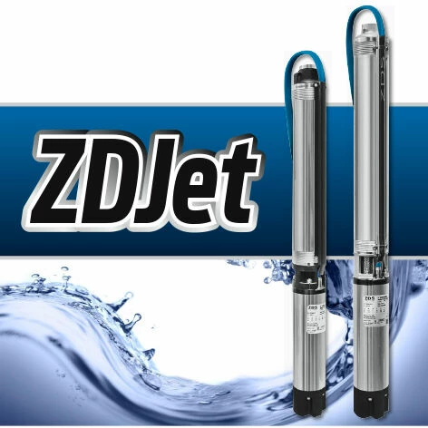 ZDS 4 Zoll Tiefbrunnenpumpe ZDJet.2-8 1 ZDS 4 Zoll Tiefbrunnenpumpe ZDJet.2-8